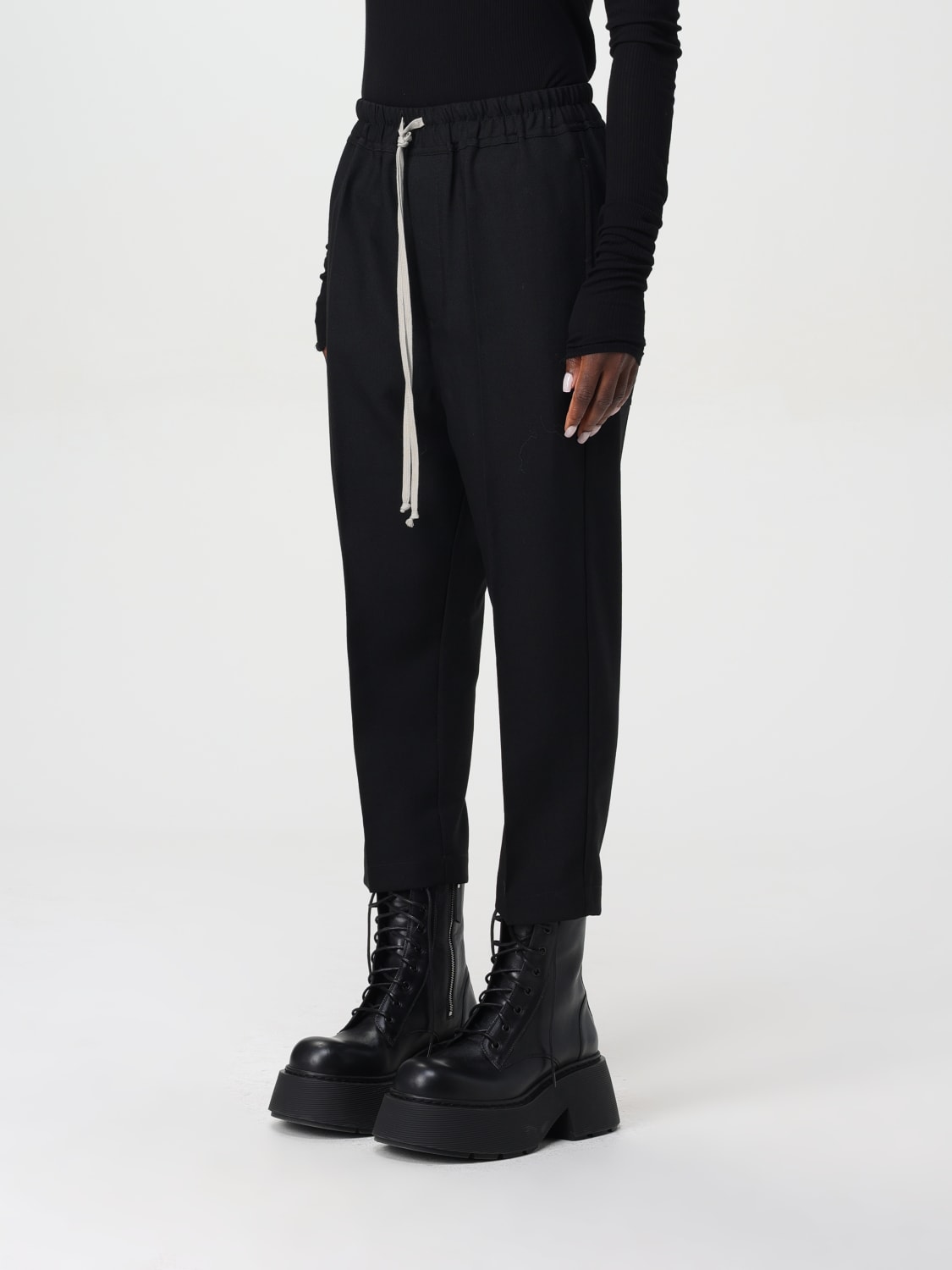 RICK OWENS 팬츠: 팬츠 여성 Rick Owens, 블랙 - Img 4