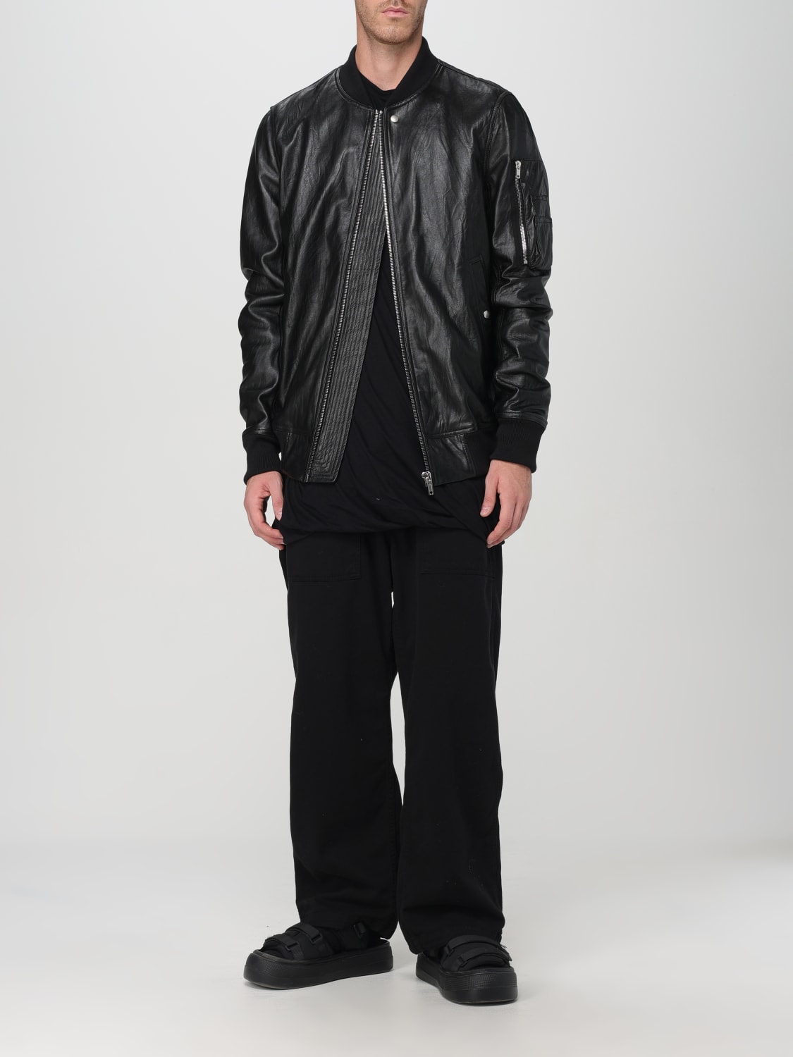 RICK OWENS T-SHIRT: T-shirt men Rick Owens, Black - Img 2