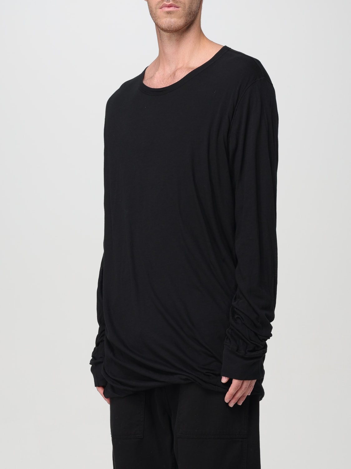 RICK OWENS T-SHIRT: T-shirt men Rick Owens, Black - Img 4