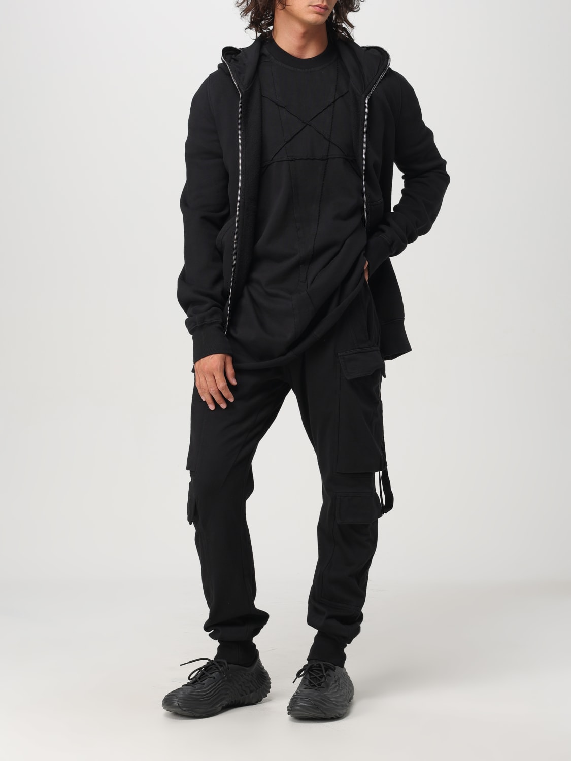 RICK OWENS DRKSHDW PANTS: Pants men Drkshdw, Black - Img 2