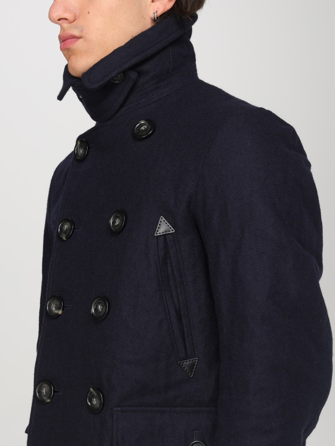 DSQUARED2 COAT: Jacket men Dsquared2, Blue - Img 5