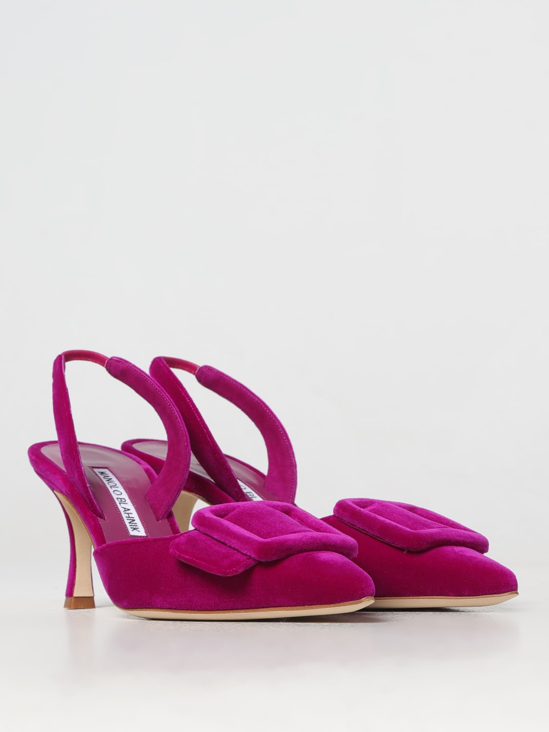 MANOLO BLAHNIK HIGH HEEL SHOES: High heel shoes woman Manolo Blahnik, Violet - Img 2