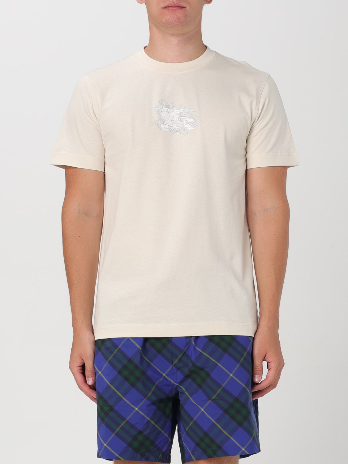 BURBERRY T-SHIRT: T-shirt herren Burberry, Braun - Img 1