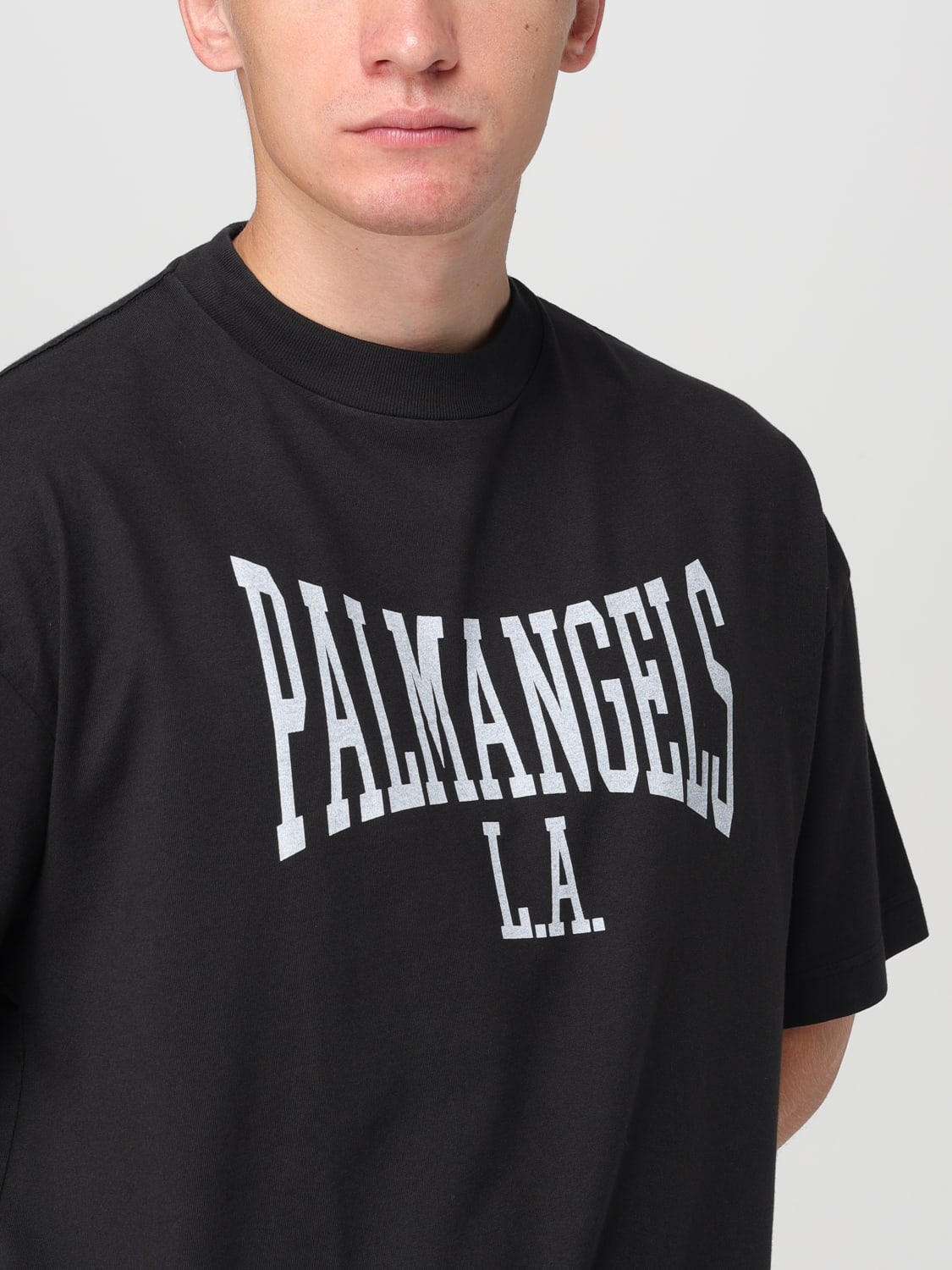 PALM ANGELS ФУТБОЛКА: Футболка Мужское Palm Angels, Черный - Img 5