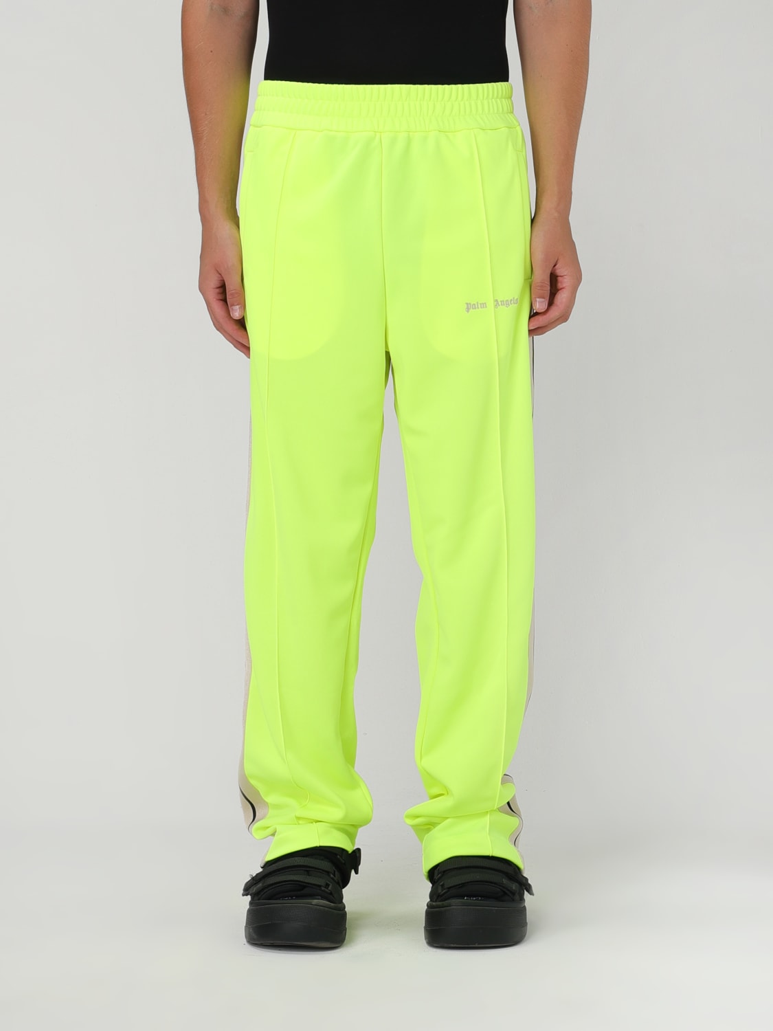 PALM ANGELS PANTS: Pants men Palm Angels, Yellow - Img 1