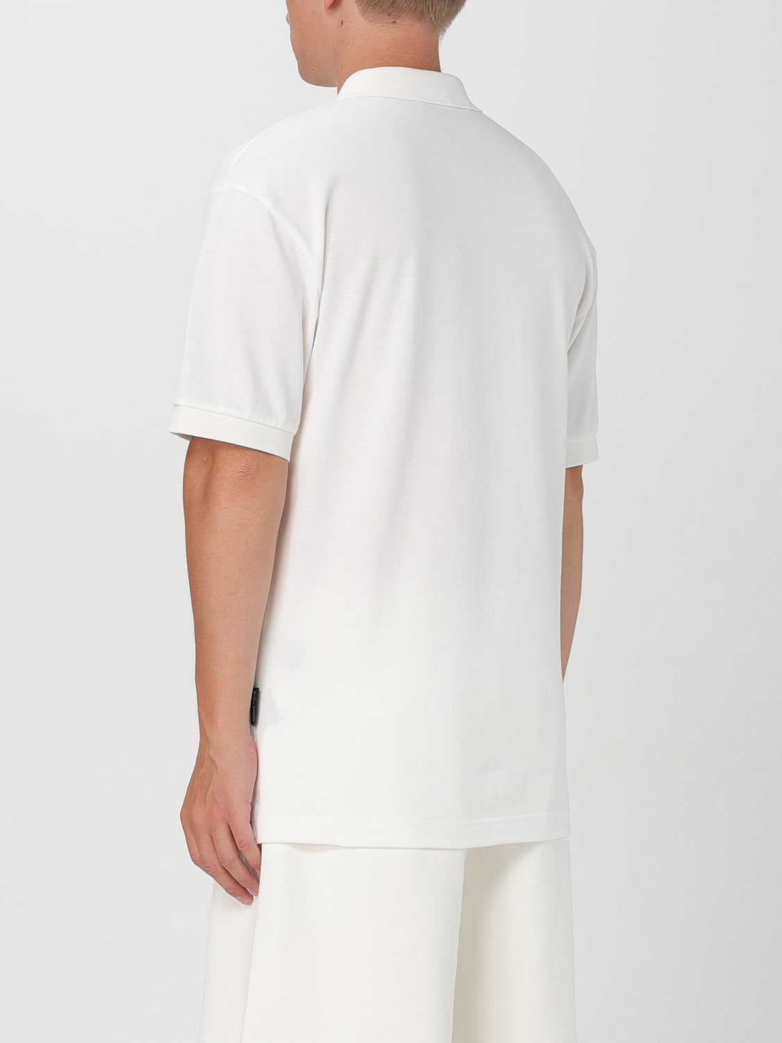 PALM ANGELS POLO SHIRT: Polo shirt men Palm Angels, White - Img 3