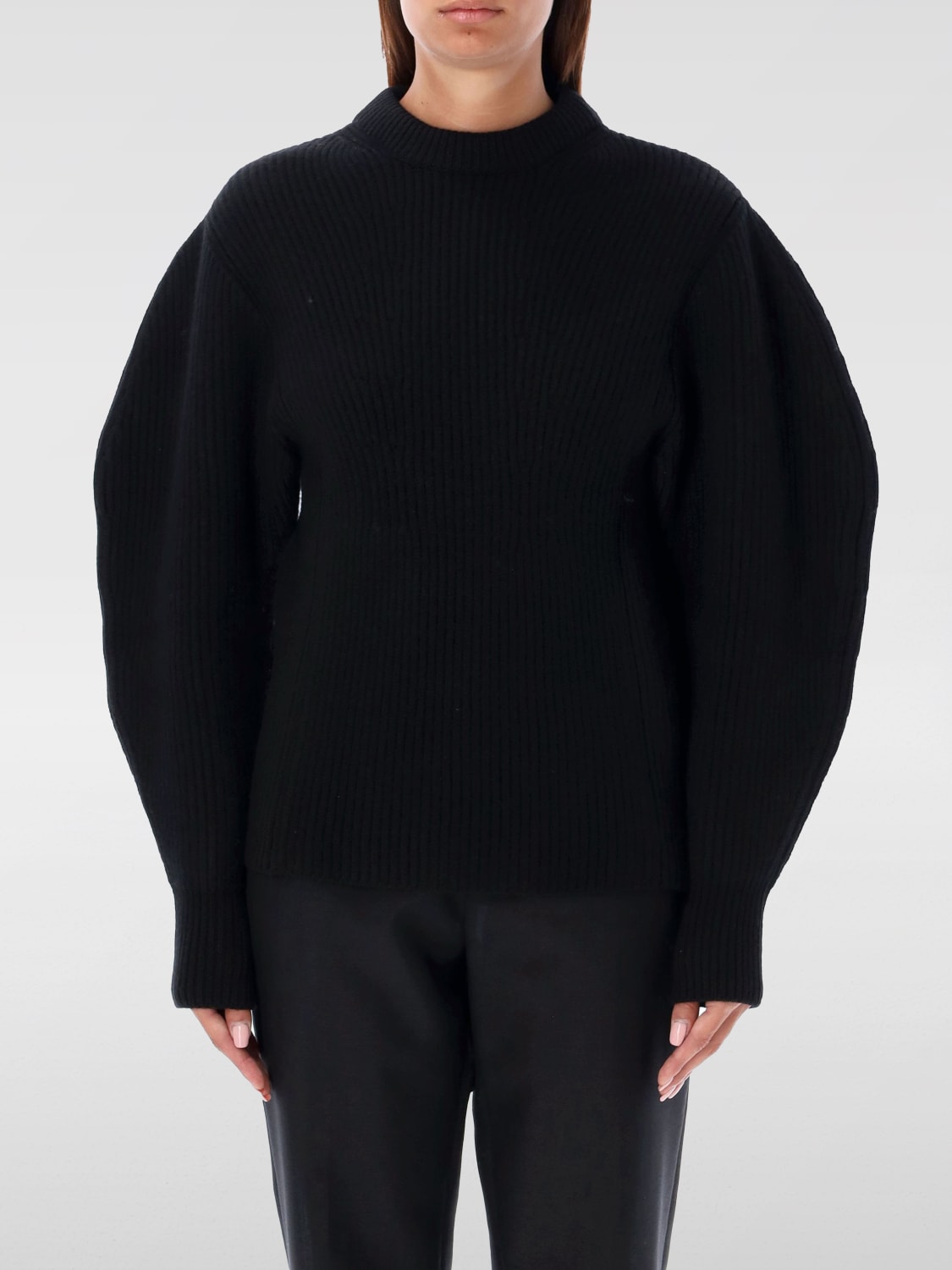 JIL SANDER MAGLIA: Maglia di lana Jil Sander, Nero - Img 1