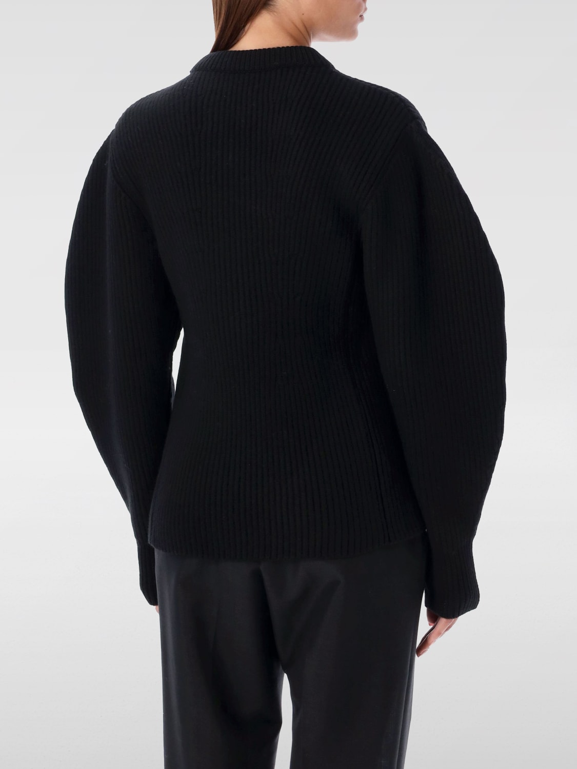 JIL SANDER MAGLIA: Maglia di lana Jil Sander, Nero - Img 2