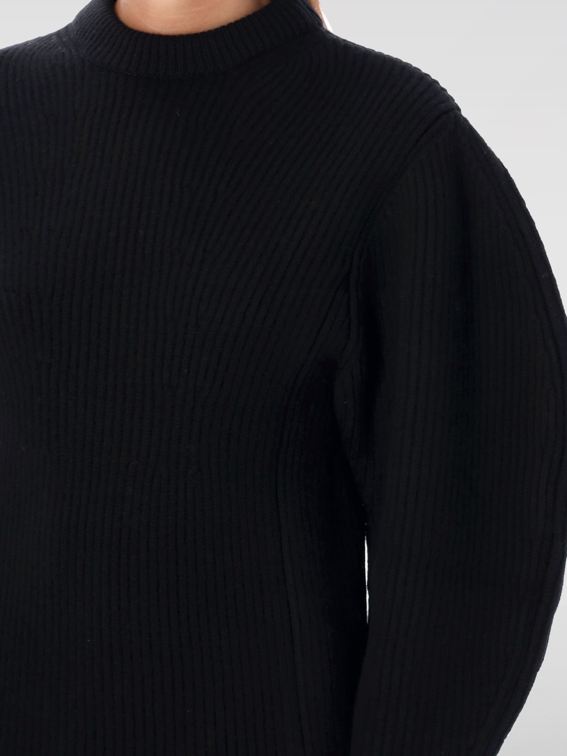 JIL SANDER MAGLIA: Maglia di lana Jil Sander, Nero - Img 3