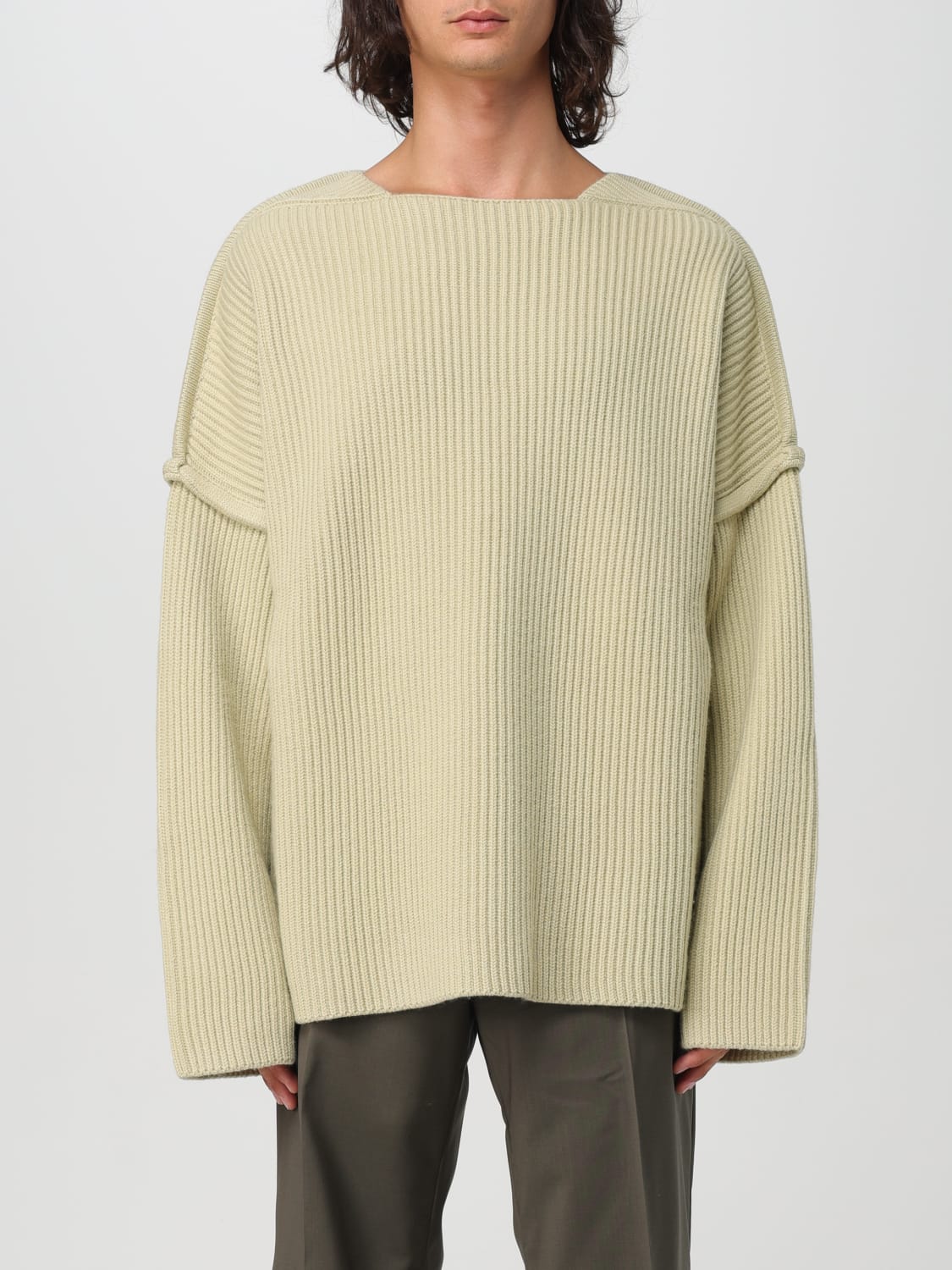 JIL SANDER PULL: Cardigan homme Jil Sander, Vert - Img 1