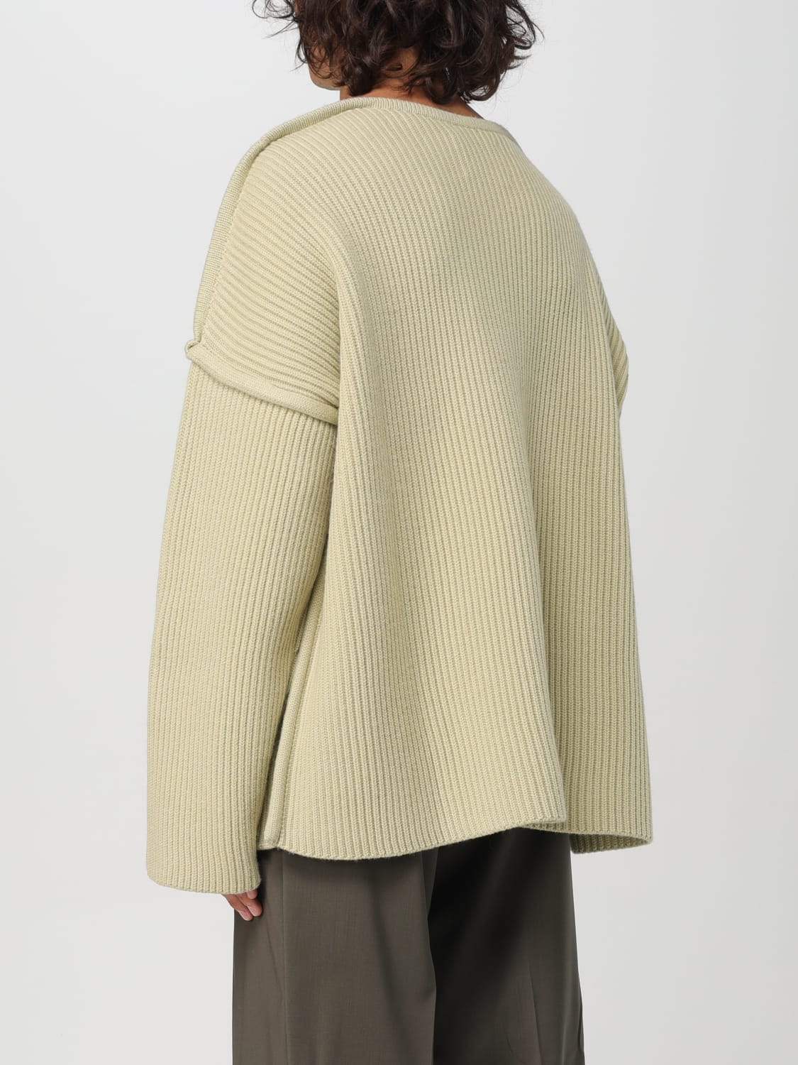 JIL SANDER PULL: Cardigan homme Jil Sander, Vert - Img 3