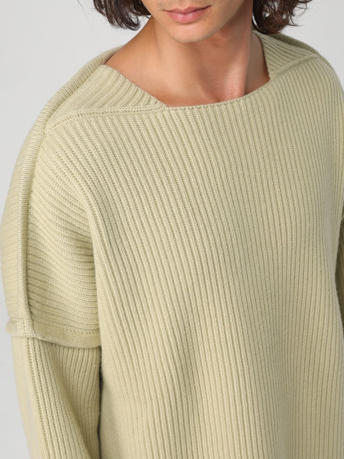 JIL SANDER PULL: Cardigan homme Jil Sander, Vert - Img 5