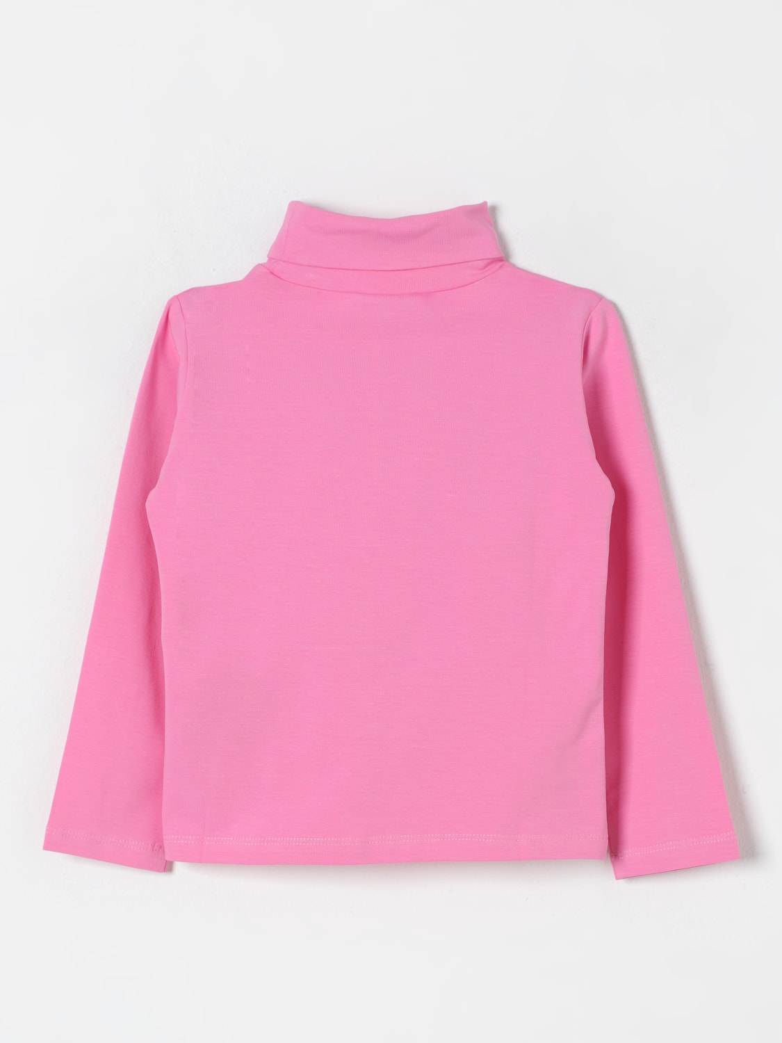 LIU JO T-SHIRT: T-shirt Liu Jo in jersey di cotone con cuore di strass, Rosa - Img 2