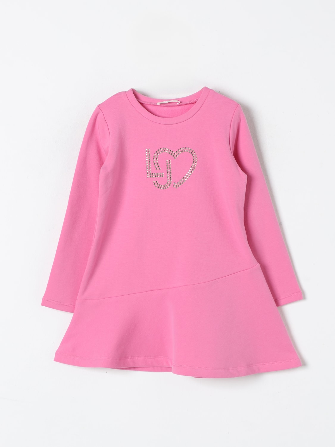 LIU JO DRESS: Dress kids Liu Jo, Pink - Img 1