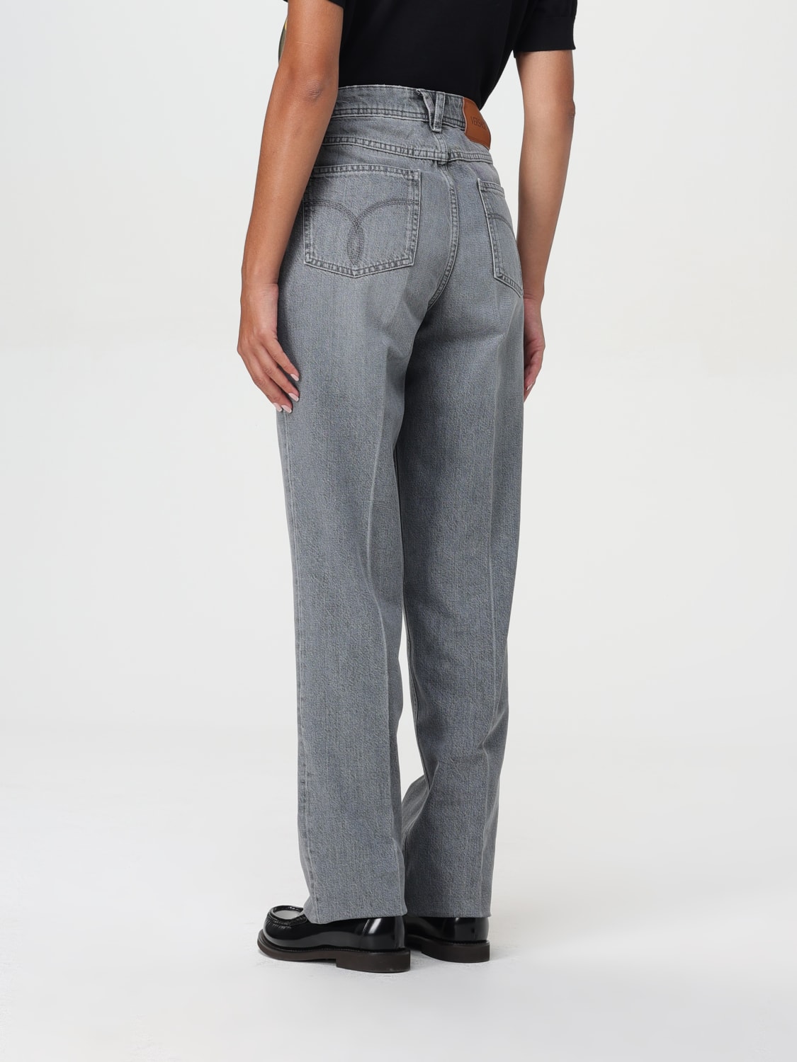 VERSACE JEANS: Jeans woman Versace, Grey - Img 3