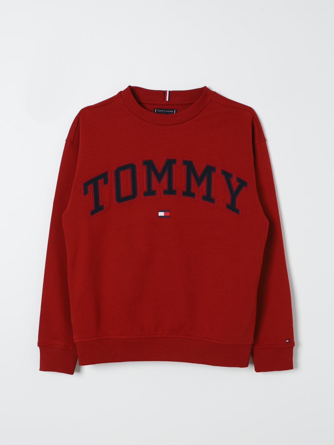 TOMMY HILFIGER SWEATER: Sweater kids Tommy Hilfiger, Red - Img 1