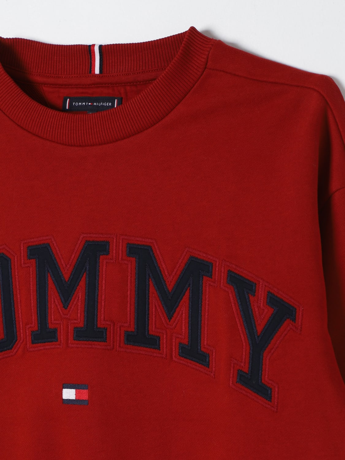 TOMMY HILFIGER SWEATER: Sweater kids Tommy Hilfiger, Red - Img 3