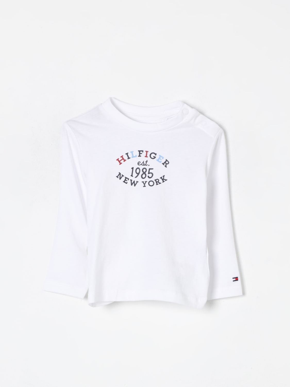 TOMMY HILFIGER T-SHIRT: T-shirt kids Tommy Hilfiger, White - Img 1