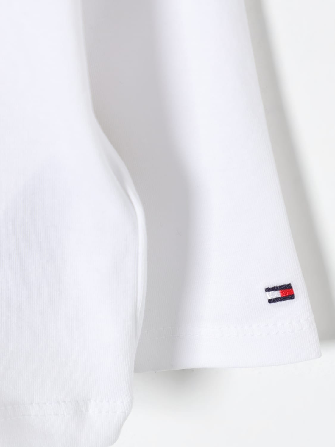 TOMMY HILFIGER T-SHIRT: T-shirt kids Tommy Hilfiger, White - Img 3