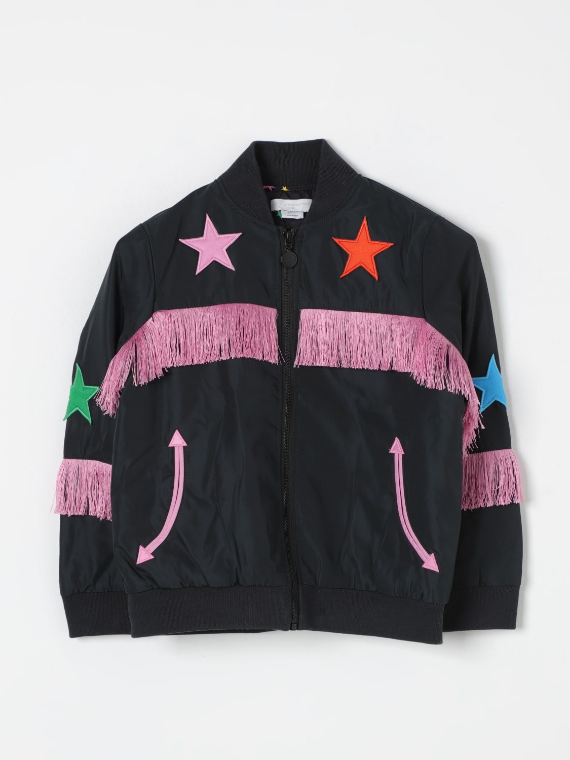 STELLA MCCARTNEY KIDS JACKET: Coat kids Stella McCartney Kids, Black - Img 1