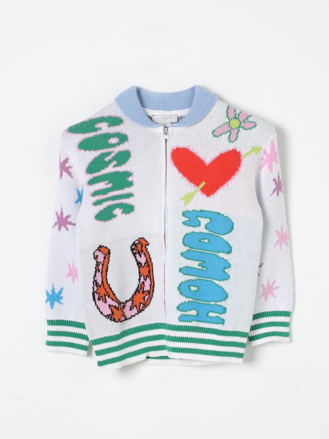 STELLA MCCARTNEY KIDS 스웨터: 스웨터 남아 Stella McCartney Kids, 화이트 - Img 1