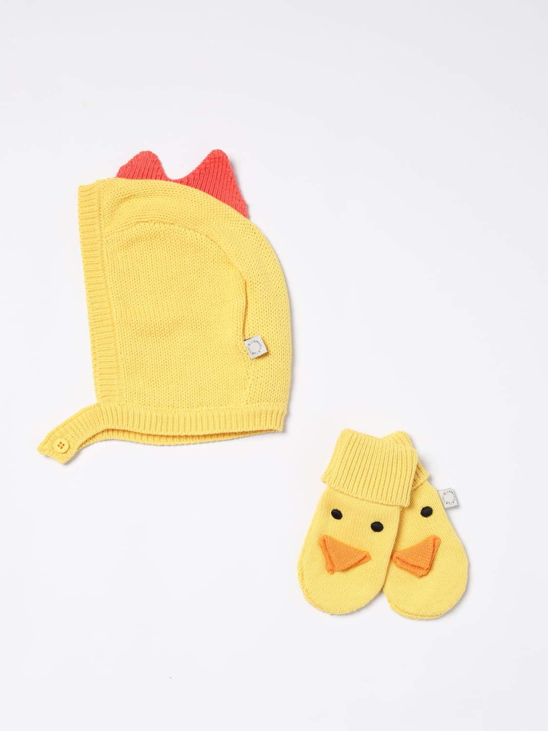 STELLA MCCARTNEY KIDS HAT: Hat kids Stella McCartney Kids, Yellow - Img 1