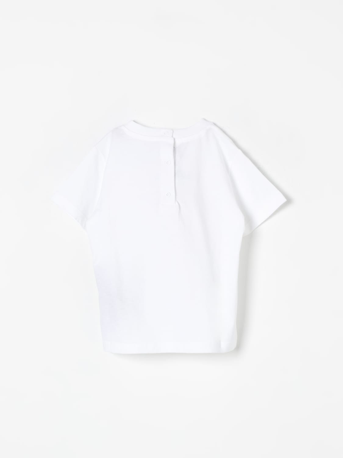 BALMAIN T-SHIRT: T-shirt con logo Balmain, Bianco - Img 2