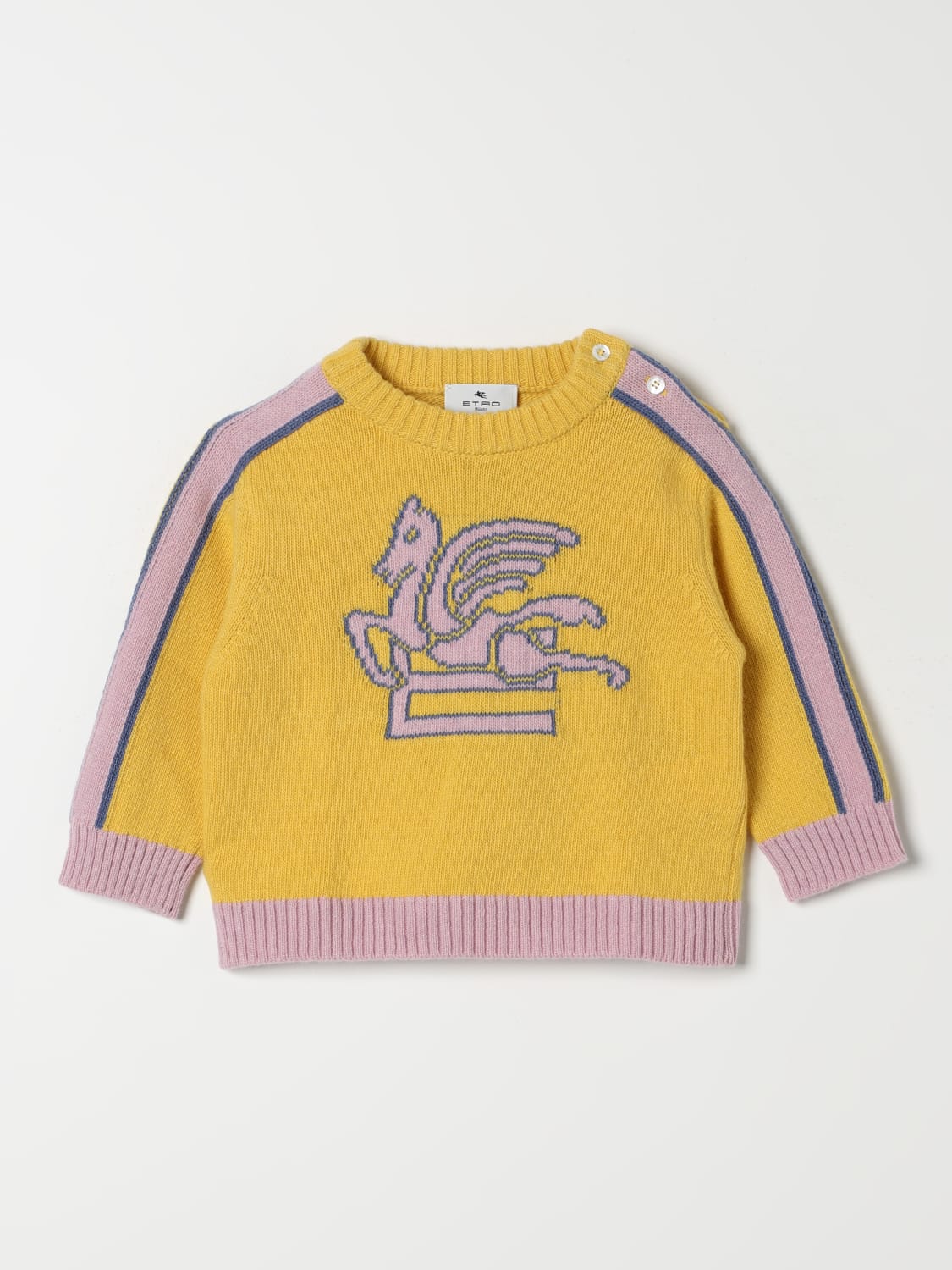 ETRO SWEATER: Sweater kids Etro, Yellow - Img 1