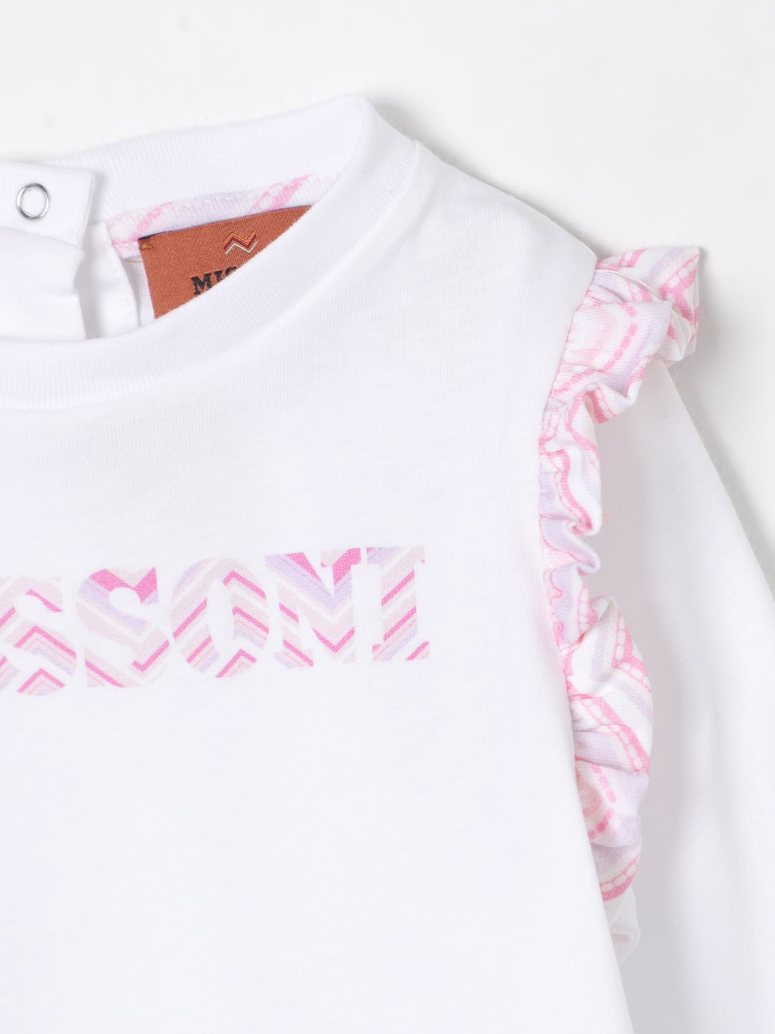 MISSONI T-SHIRT: T-shirt kids Missoni, White - Img 3