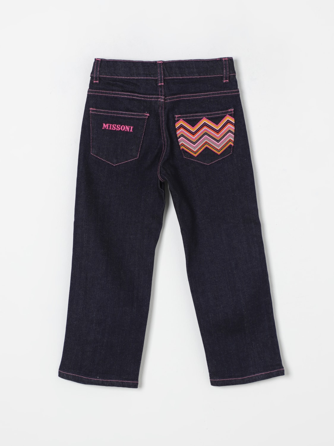 MISSONI JEANS: Hose kinder Missoni, Blau - Img 2