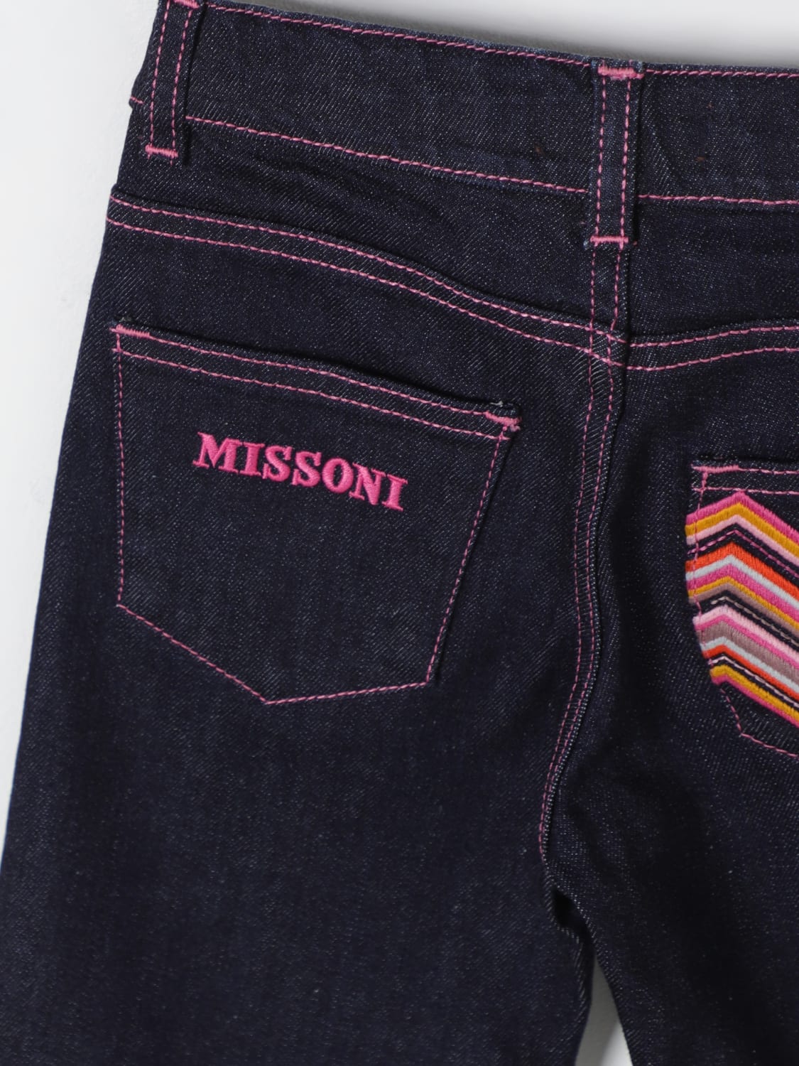 MISSONI JEANS: Hose kinder Missoni, Blau - Img 3