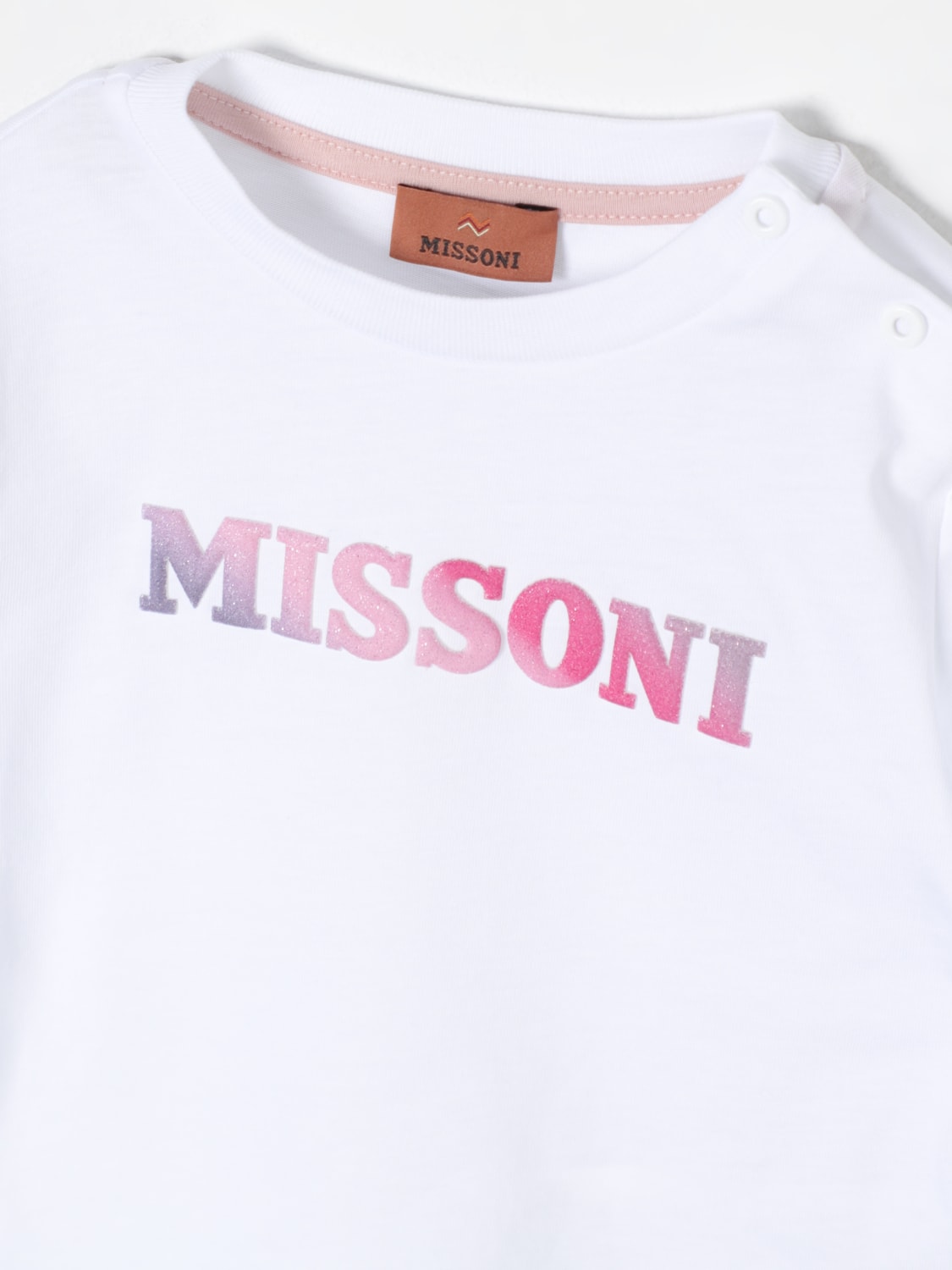 MISSONI 티셔츠: 티셔츠 남아 Missoni, 화이트 - Img 3