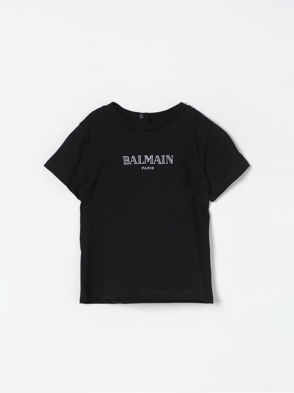 BALMAIN T-SHIRT: T-shirt kids Balmain, Black - Img 1