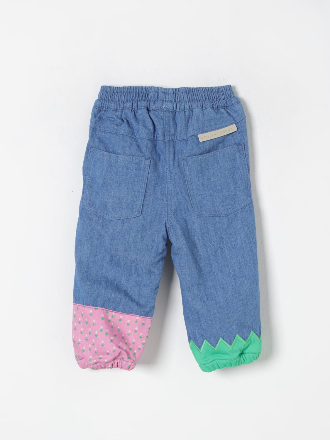 STELLA MCCARTNEY KIDS PANTS: Pants kids Stella McCartney Kids, Gnawed Blue - Img 2