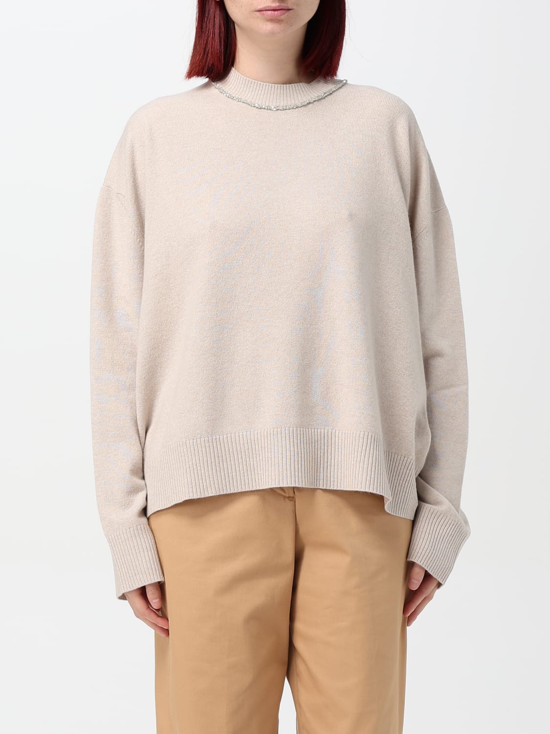 Giglio Pullover Fabiana Filippi in misto lana e seta