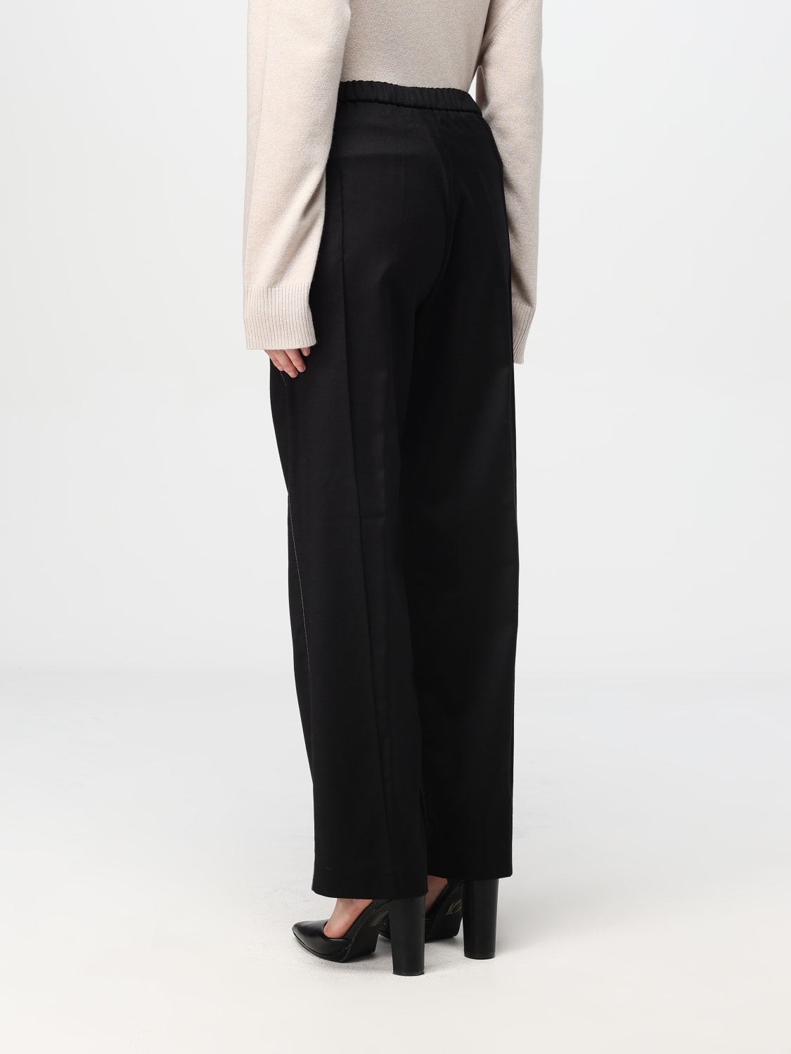 FABIANA FILIPPI PANTS: Pants woman Fabiana Filippi, Black - Img 2