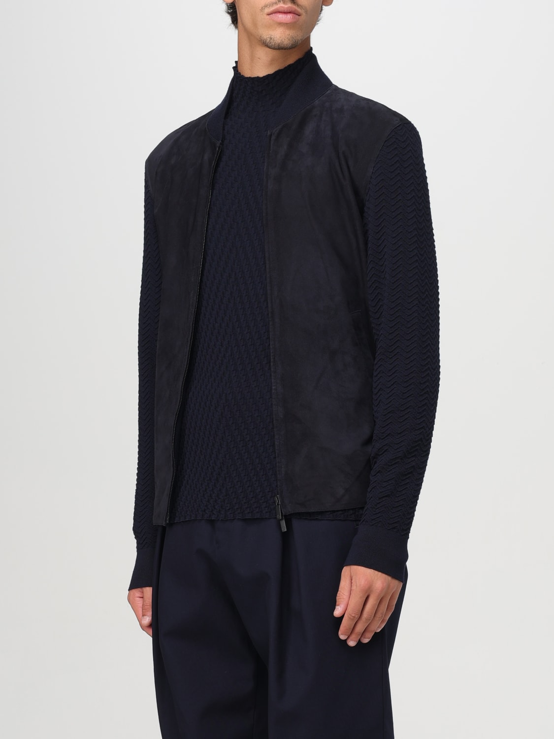 Giorgio Armani ライトブルー ジャンパー ARMANI EXCHANGE デニムジャケット gジャン 「A|X アルマーニ