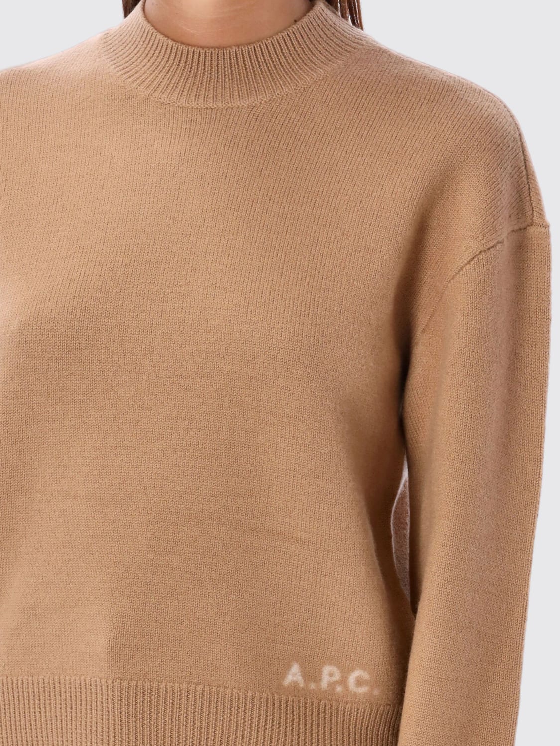 A.P.C. PULLOVER: Pullover damen A.P.C., Braun - Img 3