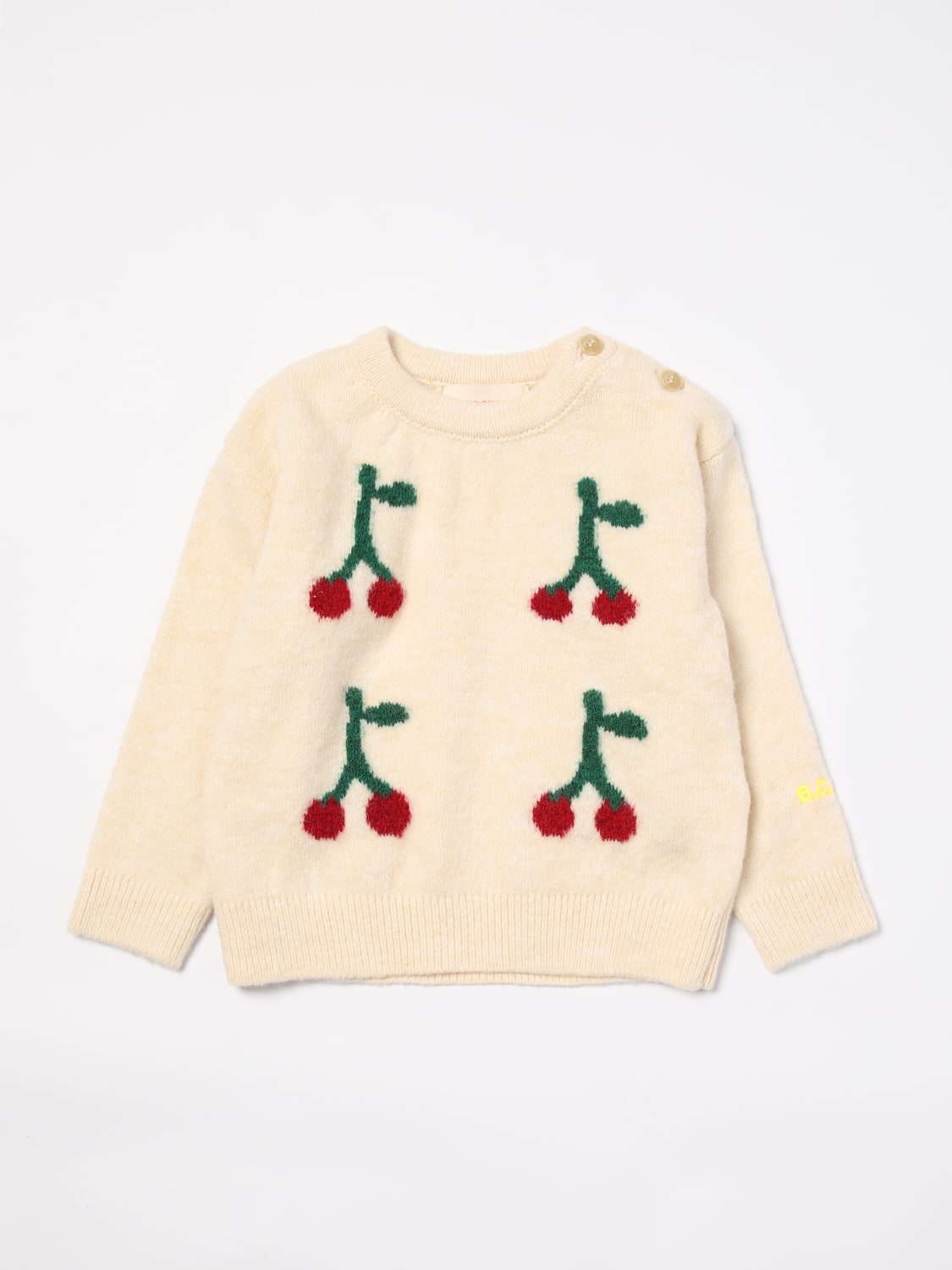 BOBO CHOSES SWEATER: Sweater kids Bobo Choses, White - Img 1