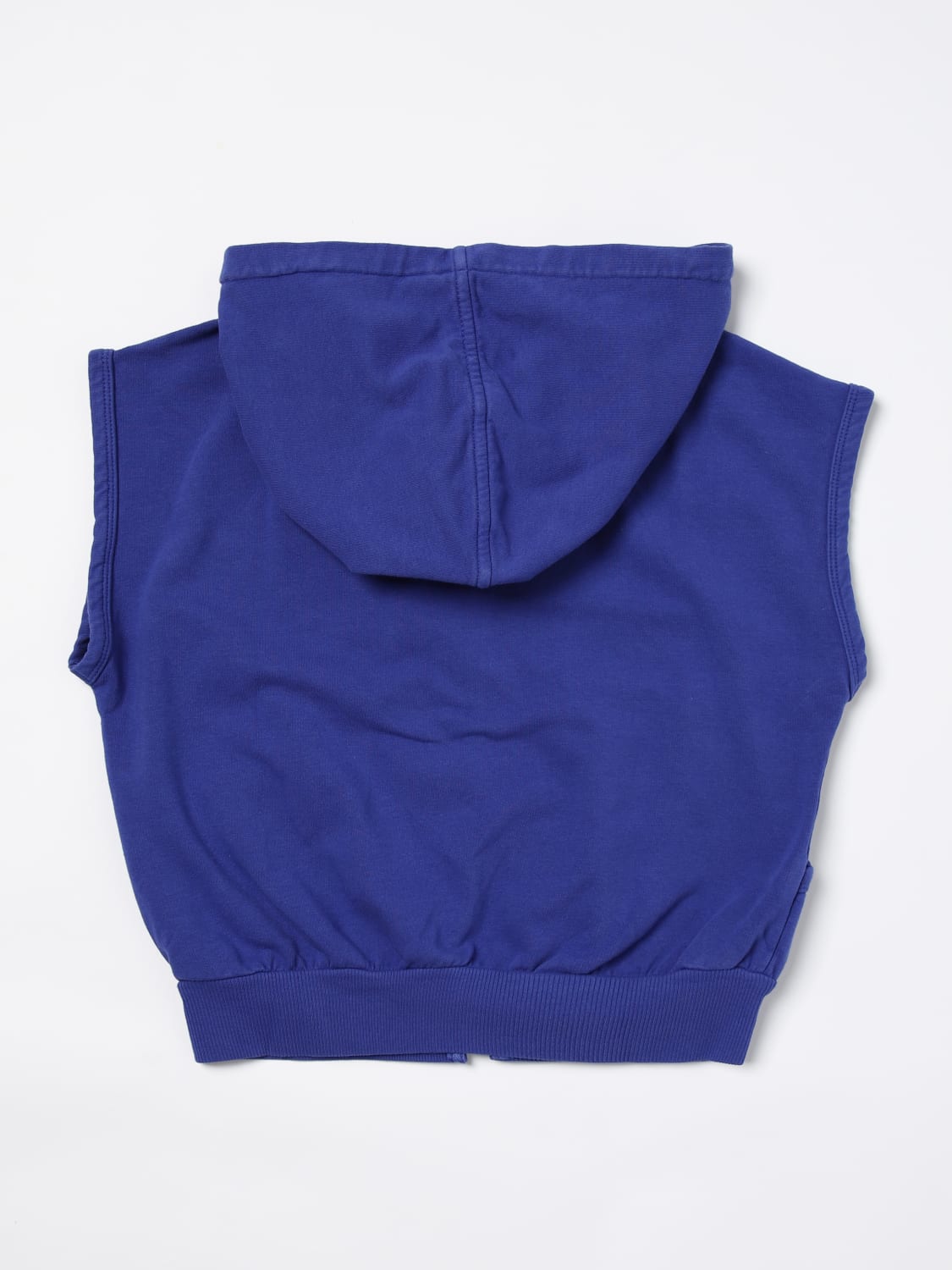 BOBO CHOSES GILET: Felpa con cappuccio senza maniche Bobo Choses, Blue - Img 2