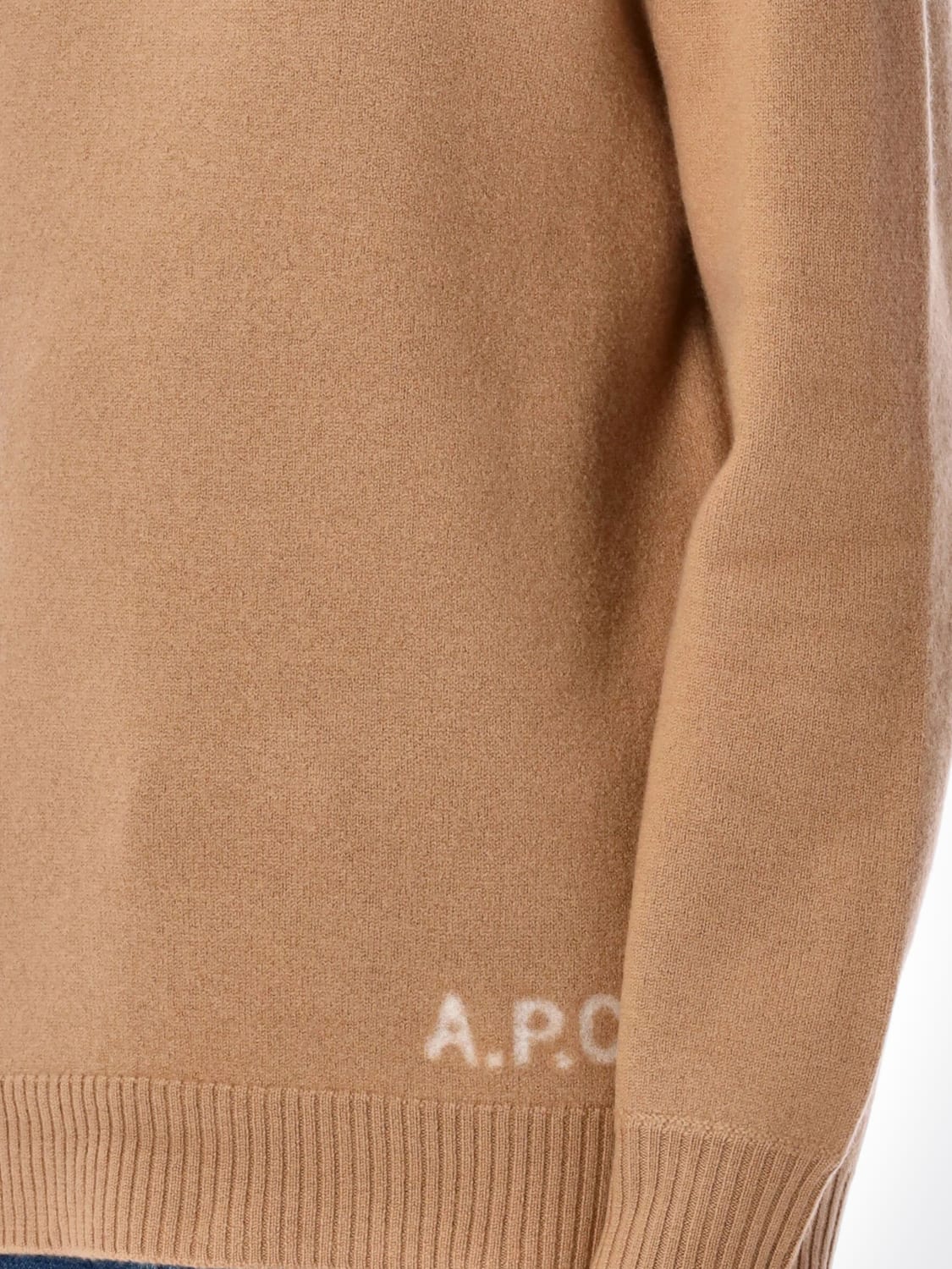 A.P.C. SWEATER: Sweater men A.P.C., Brown - Img 3