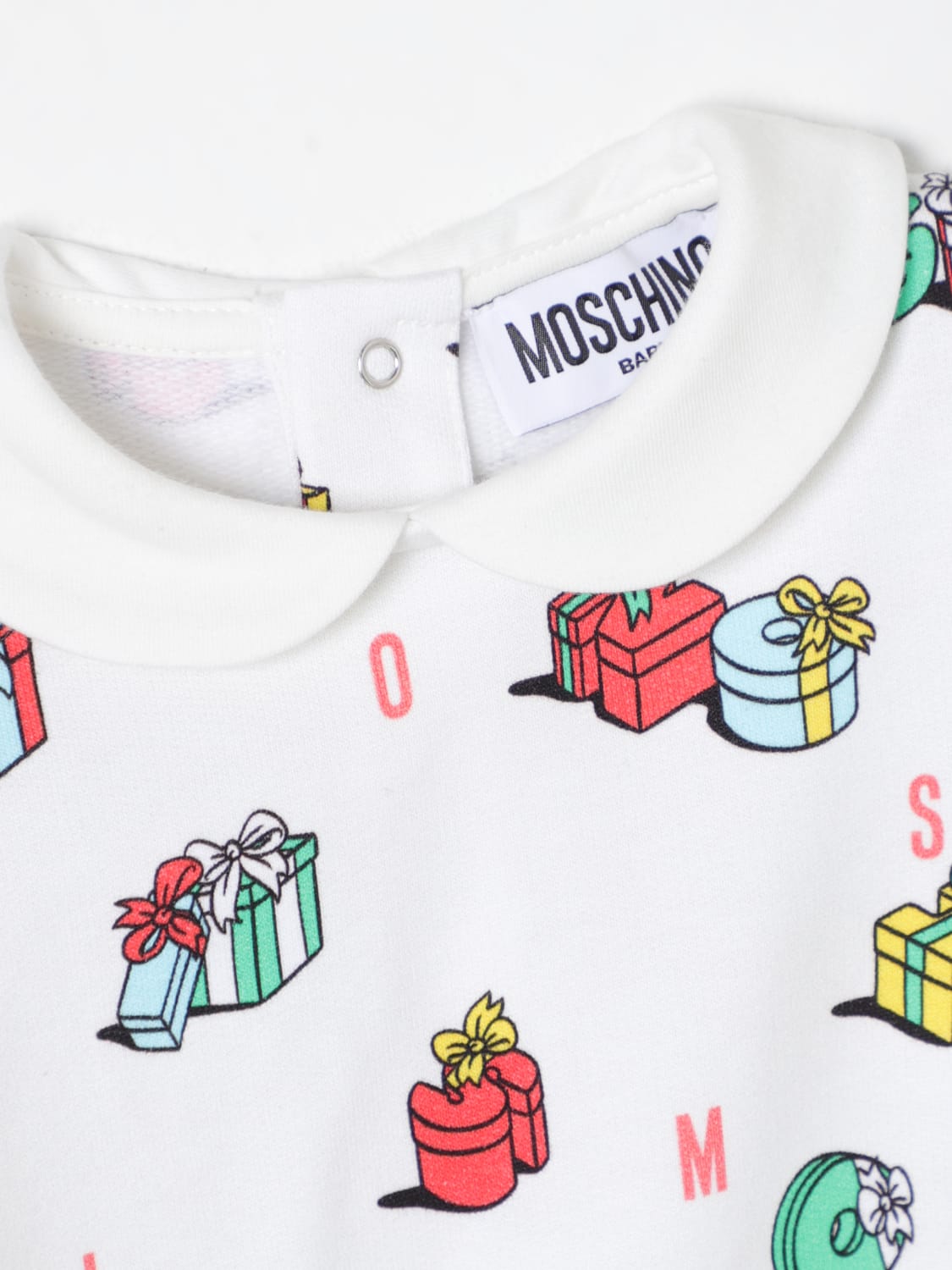 MOSCHINO 운동복: 운동복 남아 Moschino, 화이트 - Img 3