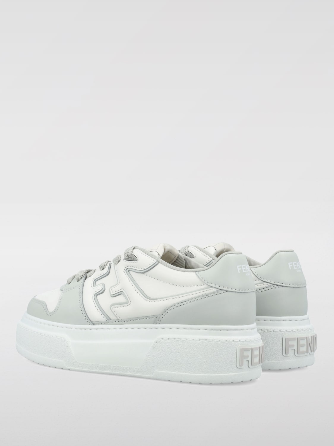 FENDI SNEAKERS: Sneakers woman Fendi, Grey - Img 3