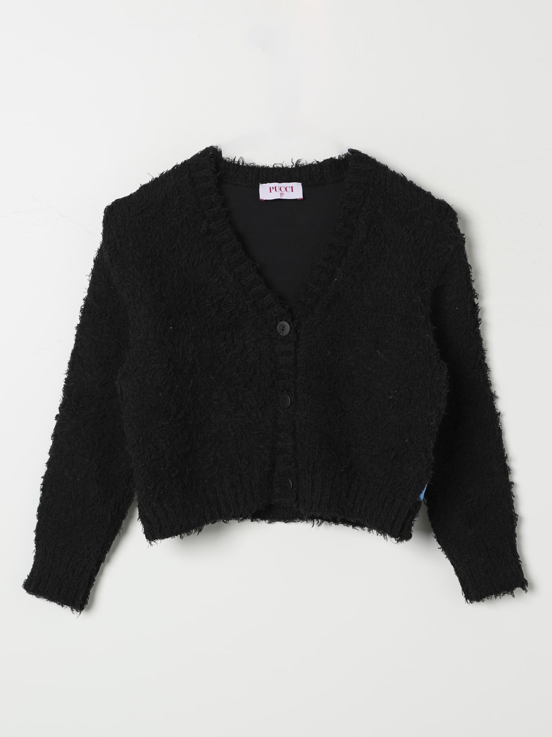 PUCCI SWEATER: Sweater kids Pucci, Black - Img 1