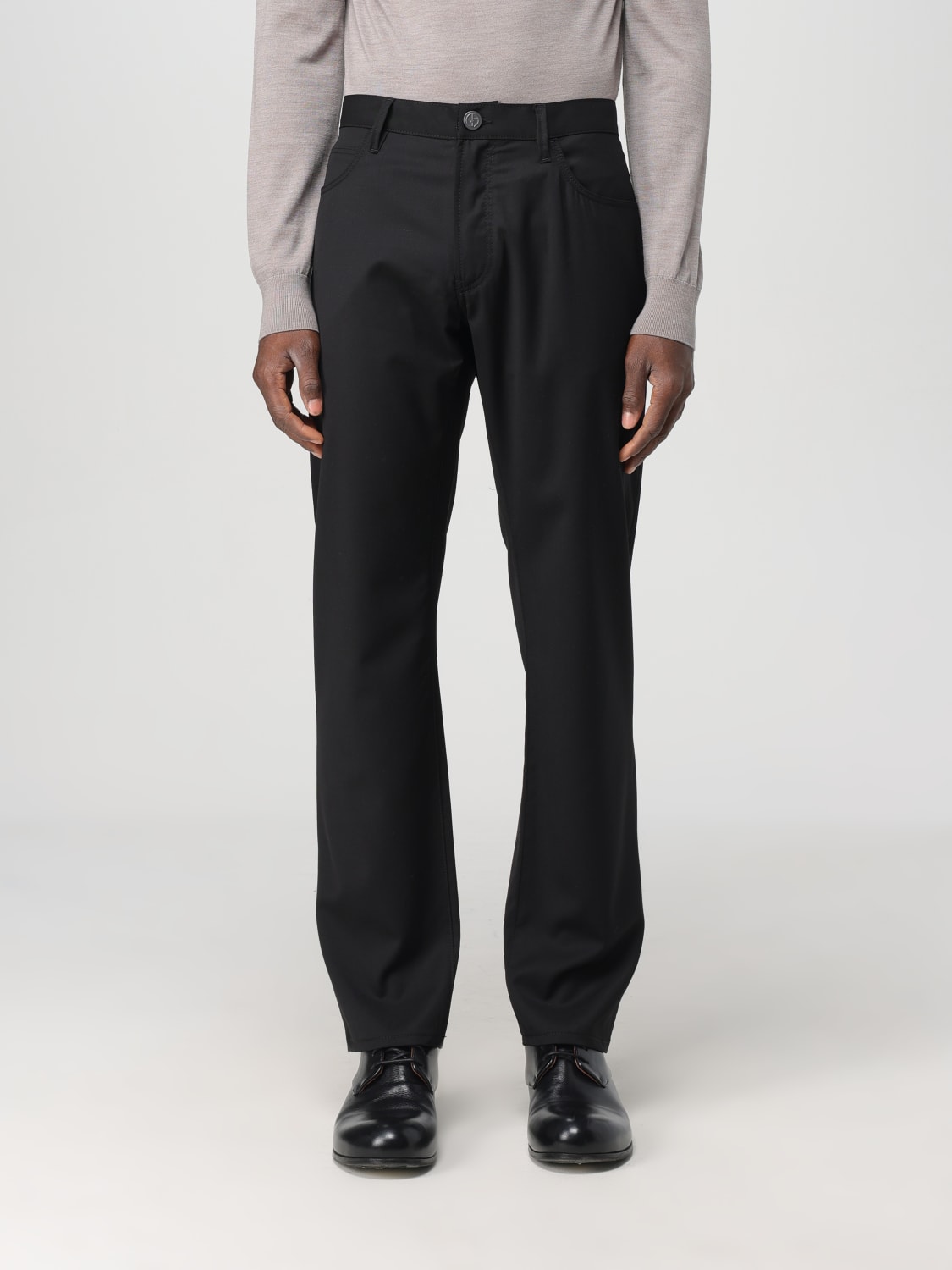 Giglio Pantalone Giorgio Armani in lana vergine