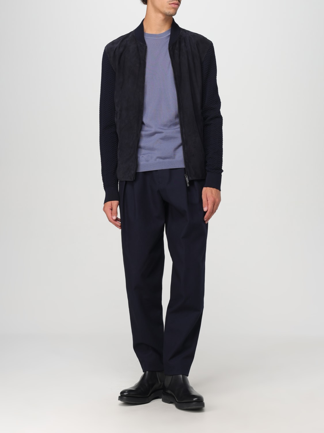 GIORGIO ARMANI セーター: スウェットシャツ メンズ Giorgio Armani, グレー - Img 2