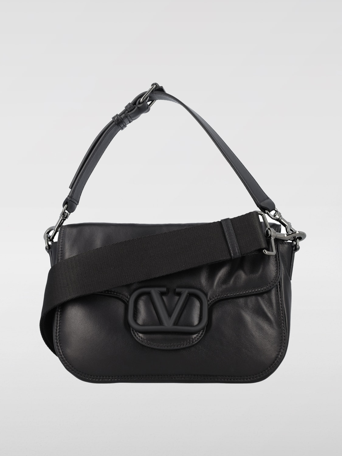 VALENTINO GARAVANI BORSA: Borsa Valentino Garavani in nappa , Nero - Img 1