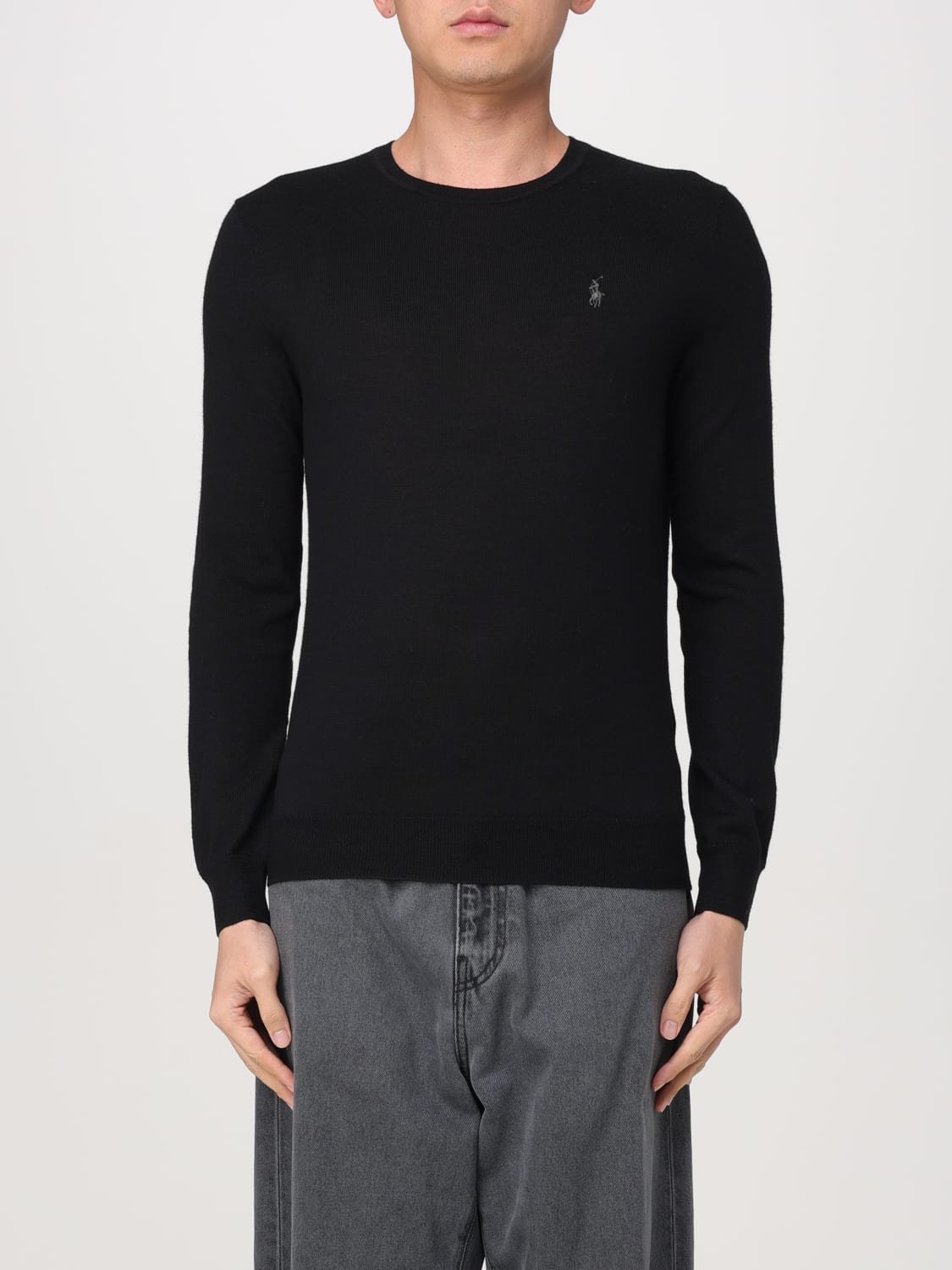 POLO RALPH LAUREN PULLOVER: Pullover herren Polo Ralph Lauren, Schwarz - Img 1