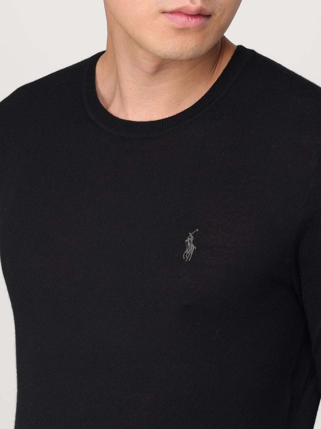 POLO RALPH LAUREN PULLOVER: Pullover herren Polo Ralph Lauren, Schwarz - Img 3