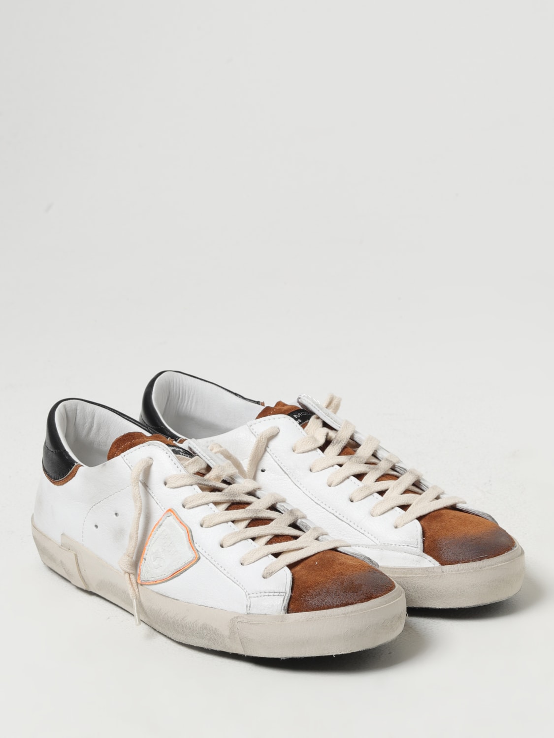 PHILIPPE MODEL SNEAKERS: Sneakers men Philippe Model, White - Img 2